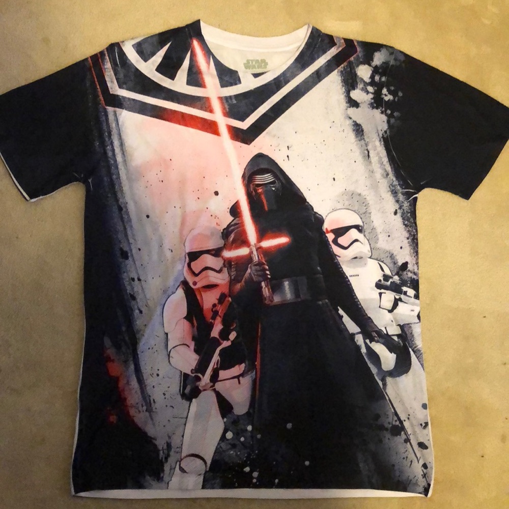 Star Wars T Shirt Darth Vader Stormtroopers